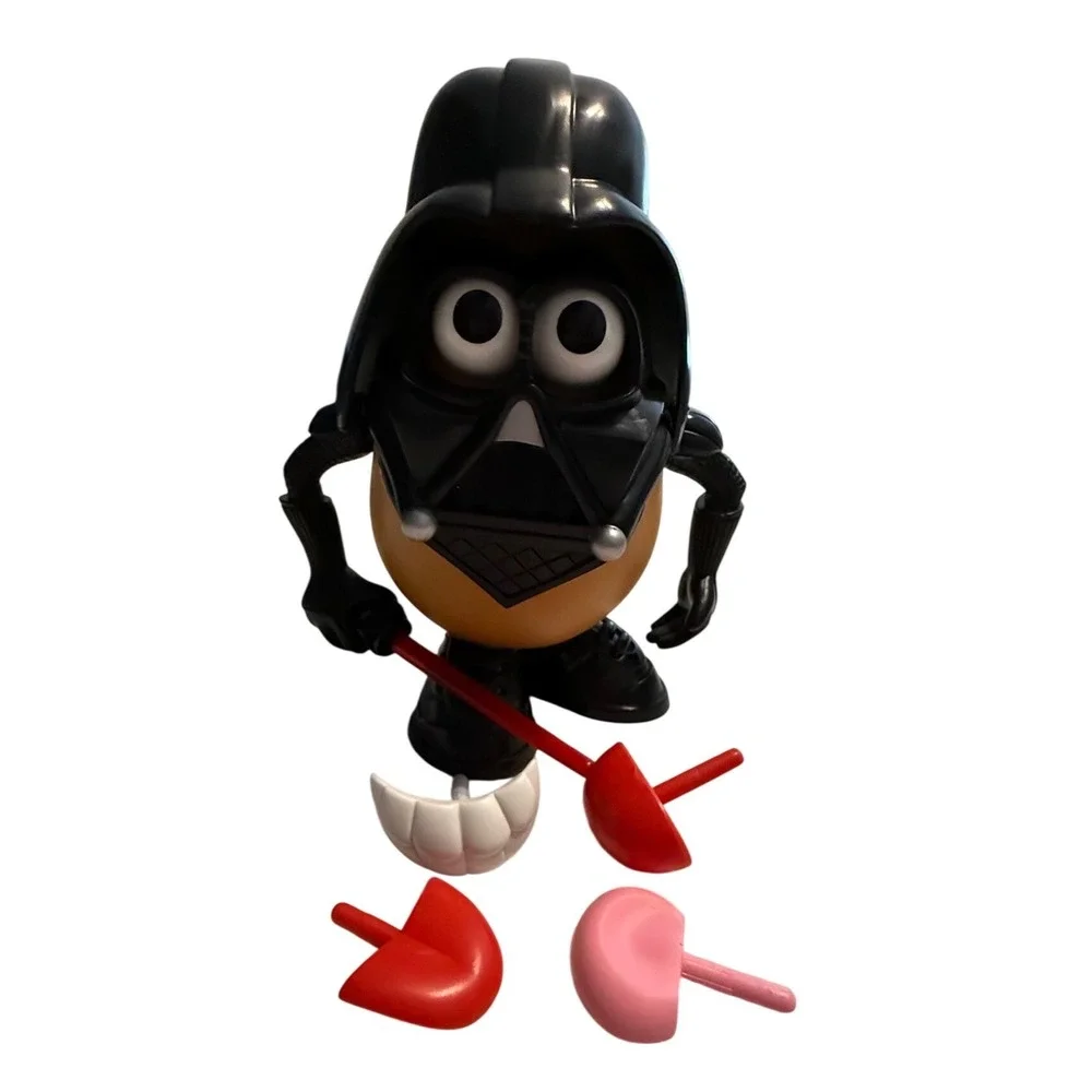 Star Wars Darth Tater Mr Potato‎ Head Darth Vader Playskool Hasbro Complete Toy